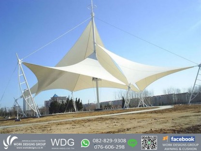 Tensioned-Membrane-Structures-1 -  WORK DESIGNS GROUP CO.,LTD